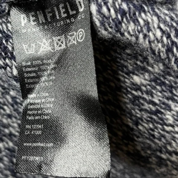 Penfield Mens wool cowl neck sweater size M